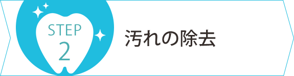 汚れの除去